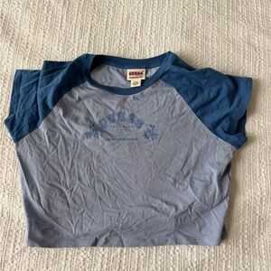Guess Kids Two-Tone Blue Tee